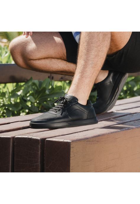 Zapatilla Hombre Creta 412408 Negro Flexi-1