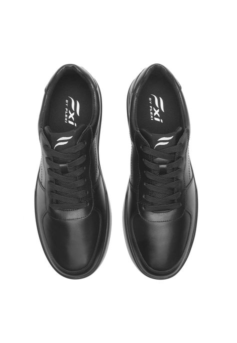 Zapatilla Hombre Creta 412408 Negro Flexi-5