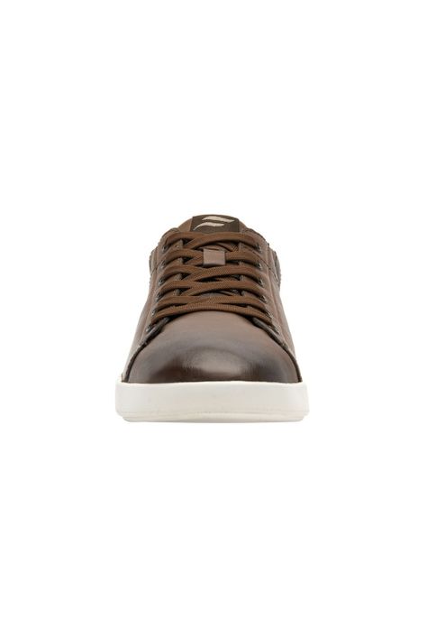 Zapatilla Hombre Creta Café Flexi-3