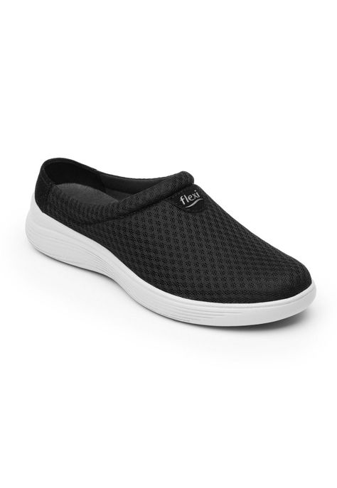 Zapatilla Mujer Grecya Negro Flexi-0