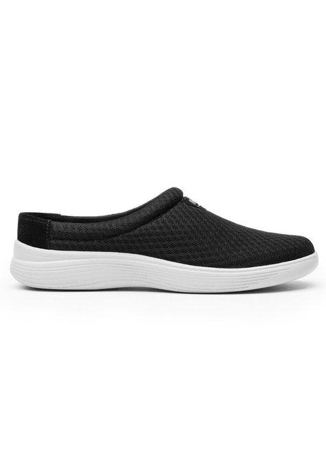 Zapatilla Mujer Grecya Negro Flexi-1