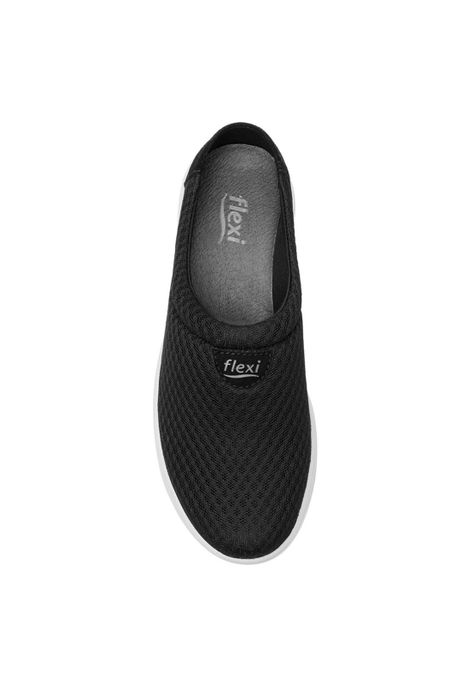 Zapatilla Mujer Grecya Negro Flexi-5