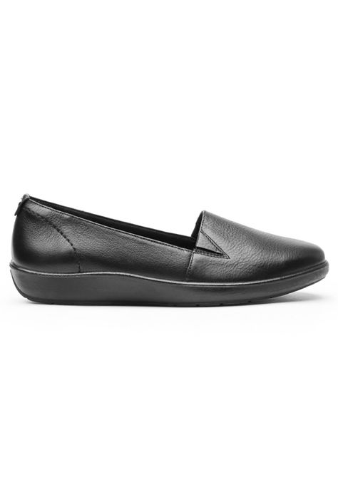 Zapato Mujer Cuero Amelie Negro Flexi-0