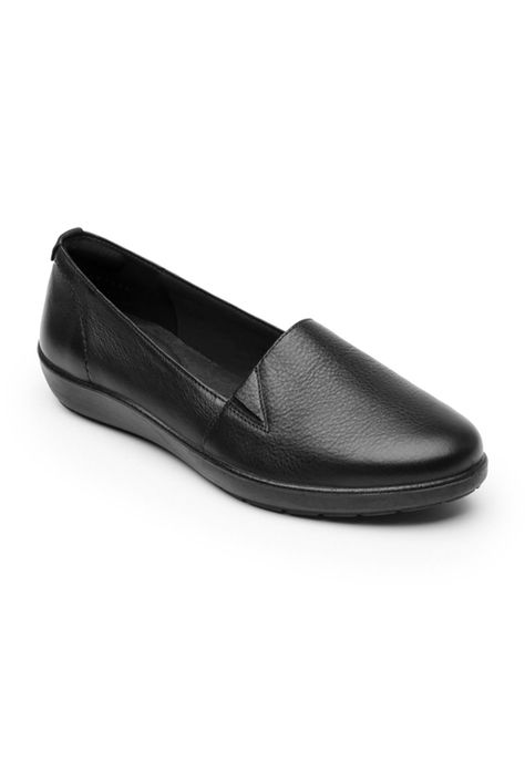 Zapato Mujer Cuero Amelie Negro Flexi-1