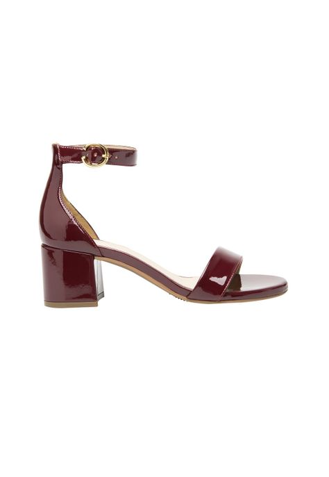 Sandalia Mujer Celine Rojo Osc. Flexi-0