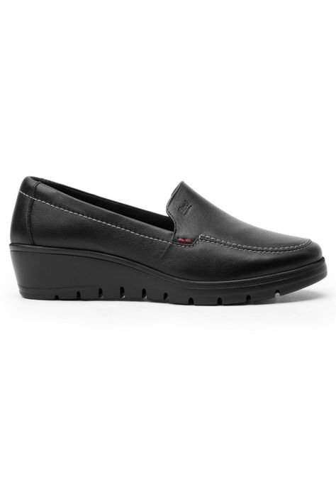 Zapato Mujer Cuero Cataleya Negro Flexi-1