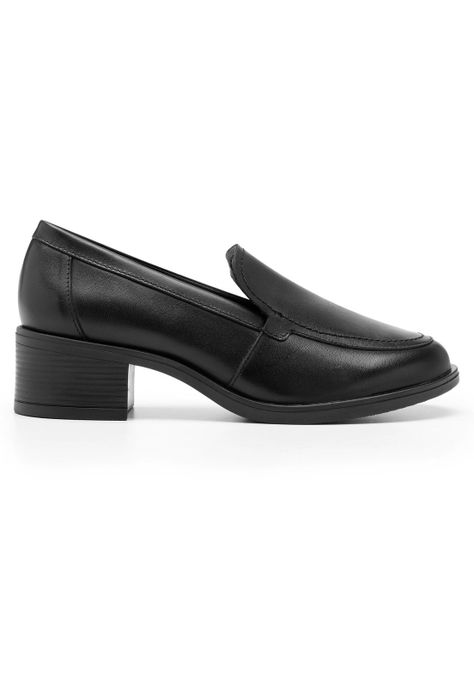 Mocasín Mujer Cuero Neisi 119509 Negro Flexi-0