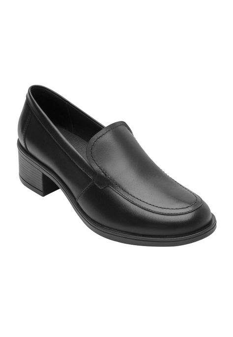 Mocasín Mujer Cuero Neisi 119509 Negro Flexi-1