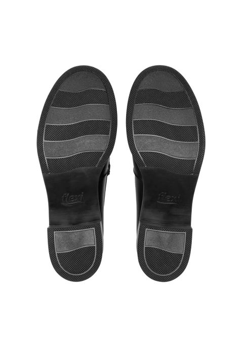 Mocasín Mujer Cuero Neisi 119509 Negro Flexi-6