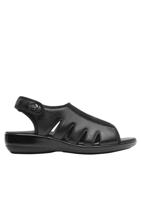 Sandalia Mujer Gaia 34933 Negro Flexi-0