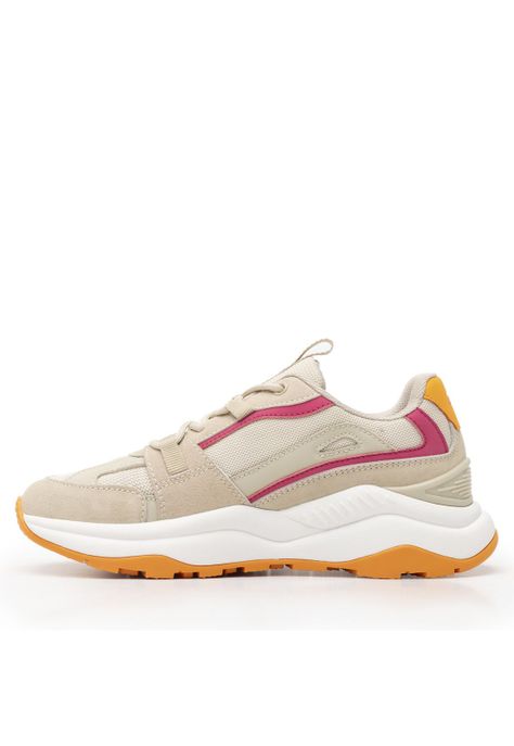 Zapatilla Mujer Nami 124903 Beige Flexi-2