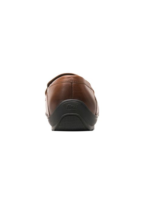 Mocasín Hombre Cuero Cos Cafe Flexi-4