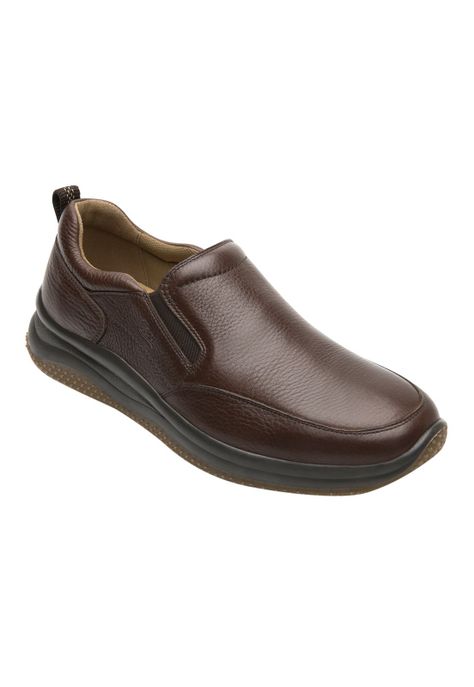 Zapato Hombre Cuero Flyer 410703 Nogal Flexi-1