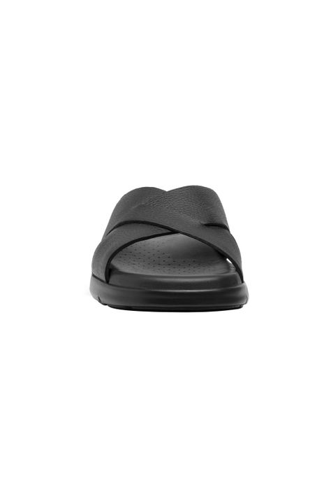 Sandalia Hombre Cuero Odin Negro Flexi-4