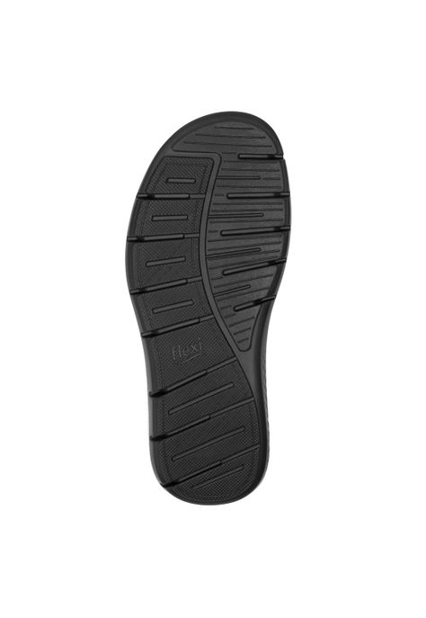 Sandalia Hombre Cuero Odin Negro Flexi-5