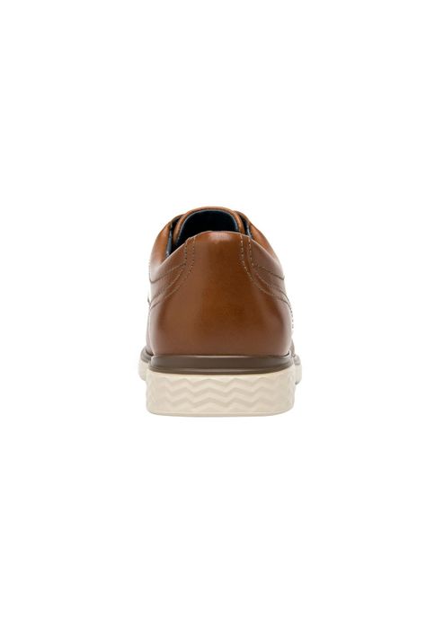 Zapato Hombre Cuero Titanium Café Flexi-5