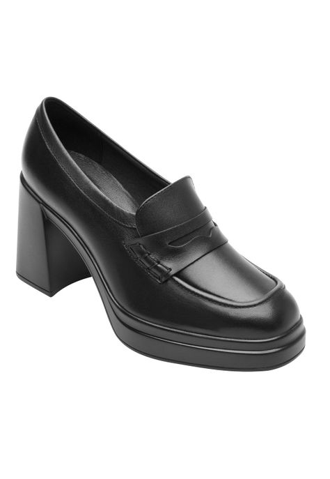 Mocasín Mujer Cuero Mandy 127401 Negro Flexi-1