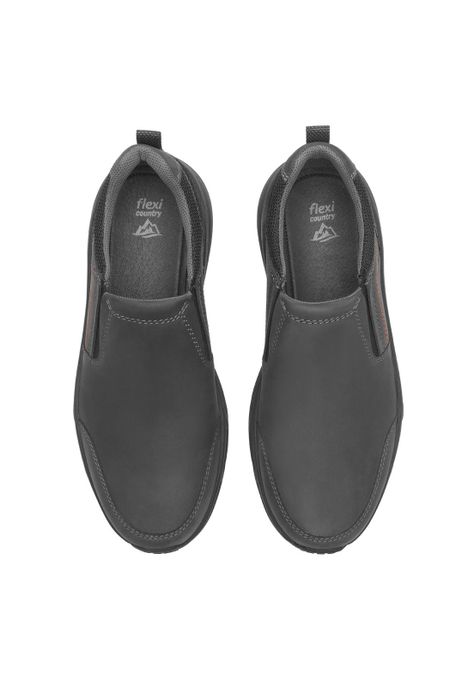 Zapato Hombre Klimber 410907 Gris Flexi-5
