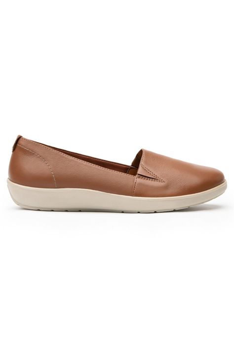 Zapato Mujer Cuero Amelie Café Flexi-0