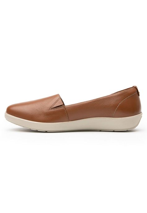 Zapato Mujer Cuero Amelie Café Flexi-2