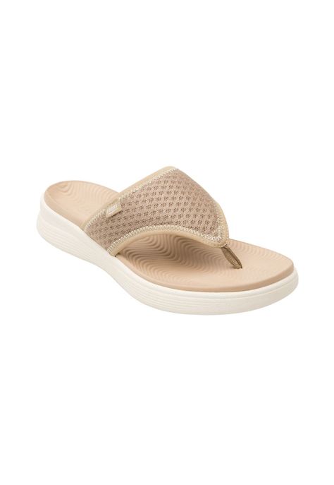 Sandalia Flexi Mujer Delta Beige-0