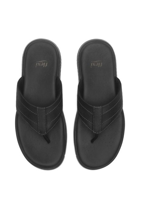 Sandalia Hombre Odin 400023 Negro Flexi-5