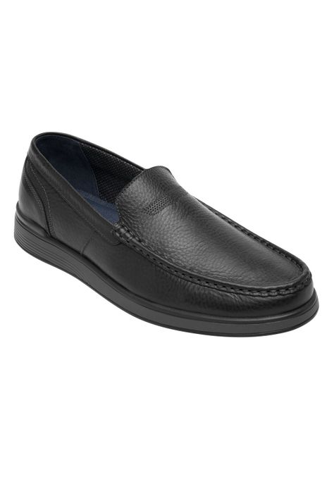 Mocasín Hombre Cuero Juko Negro Flexi-1
