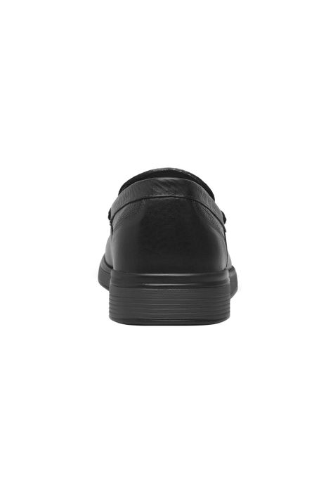 Mocasín Hombre Cuero Juko Negro Flexi-4