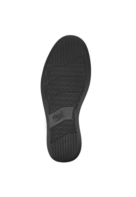 Mocasín Hombre Cuero Juko Negro Flexi-6