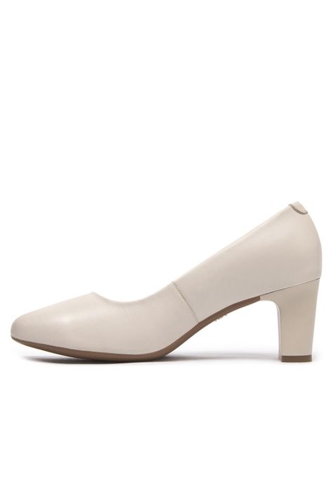 Zapato Mujer Pipa 124401 Blanco Algodón-2