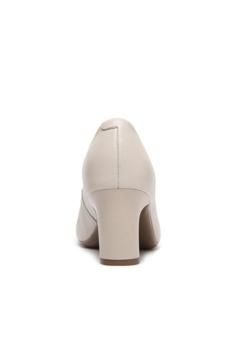 Zapato Mujer Pipa 124401 Blanco Algodón-4