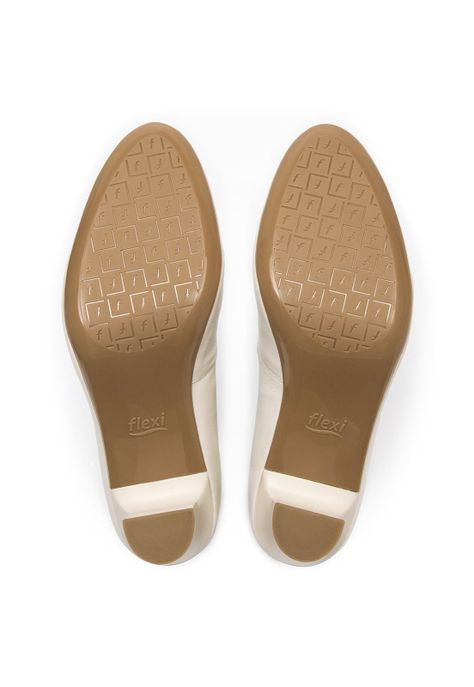 Zapato Mujer Pipa 124401 Blanco Algodón-6