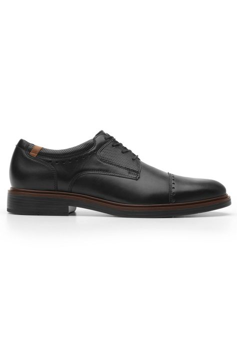 Zapato Hombre Parker Negro Flexi-0