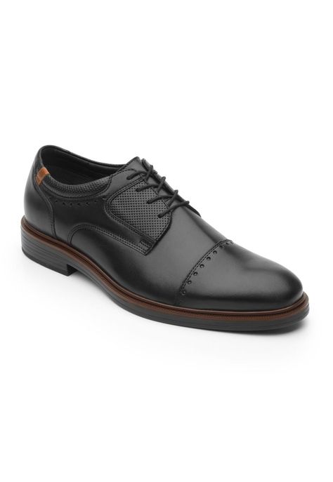 Zapato Hombre Parker Negro Flexi-1