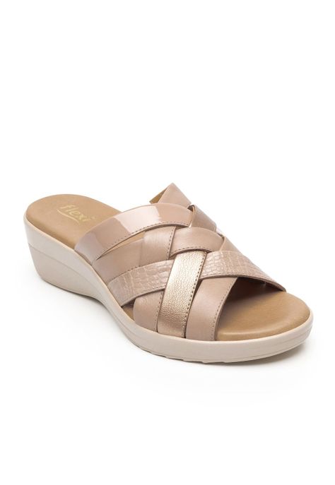 Sandalia Mujer Amapola 116014 Rosa Flexi-1