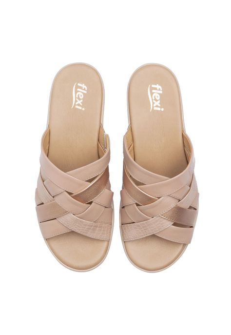 Sandalia Mujer Amapola 116014 Rosa Flexi-5