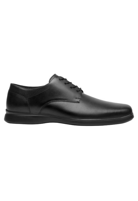 Zapato Hombre Cuero Rider Negro Flexi-1