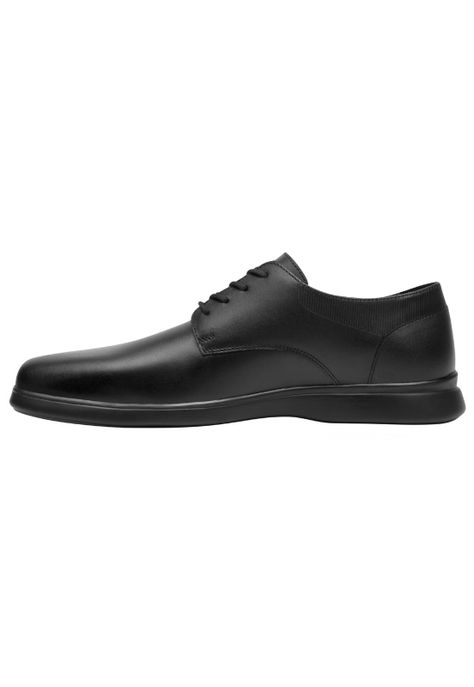Zapato Hombre Cuero Rider Negro Flexi-2