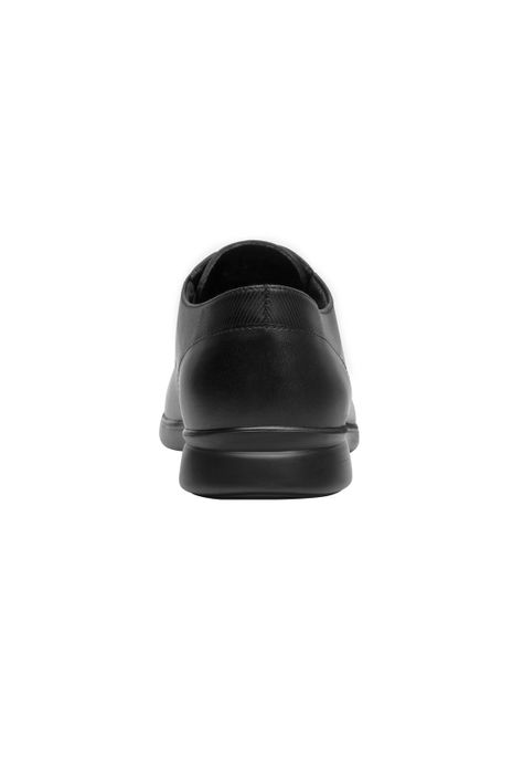Zapato Hombre Cuero Rider Negro Flexi-6