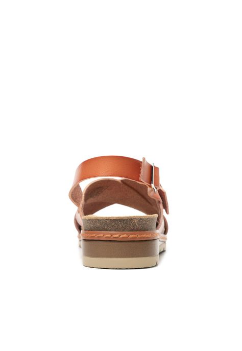 Sandalia Mujer Cassia 129501 Naranja Flexi-4