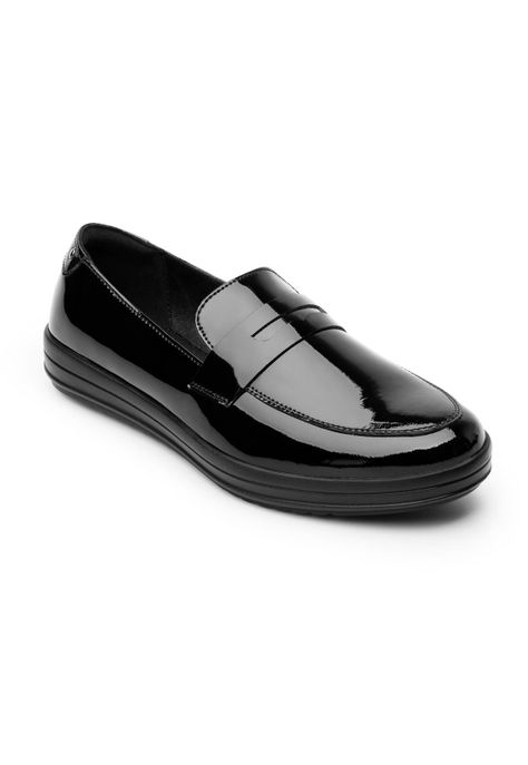 Zapato Mujer Cuero Charis Negro Flexi-0