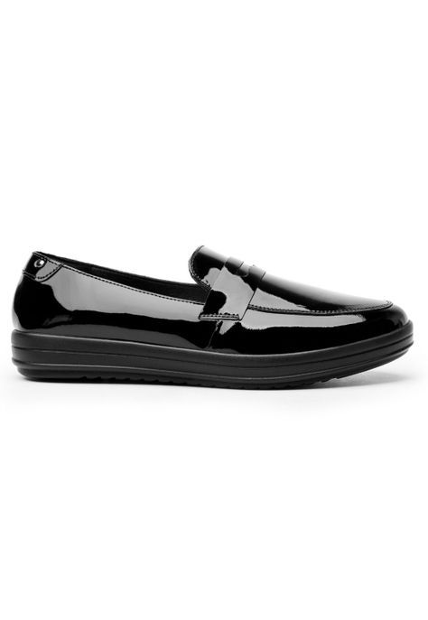 Zapato Mujer Cuero Charis Negro Flexi-1