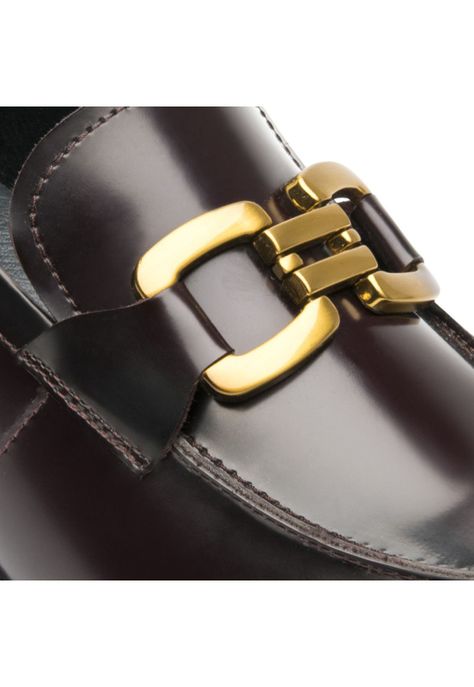 Zapato Mujer Cuero Neisi Rojo Osc. Flexi-2