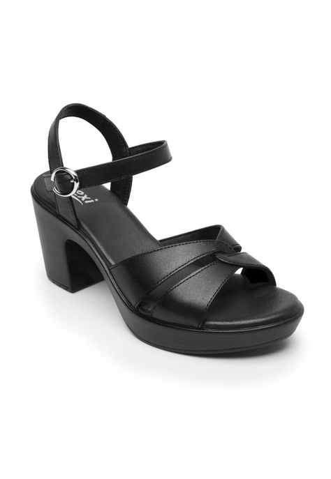 Sandalia Mujer Lory 102921 Negro-1