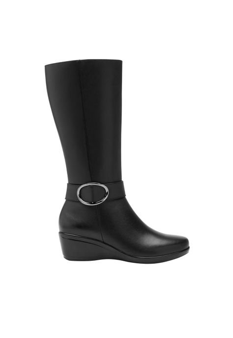 Bota Mujer Yulisa 45231 Negro Flexi-0