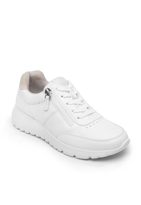 Zapatilla Mujer Lucena 129701 Blanca Flexi-1