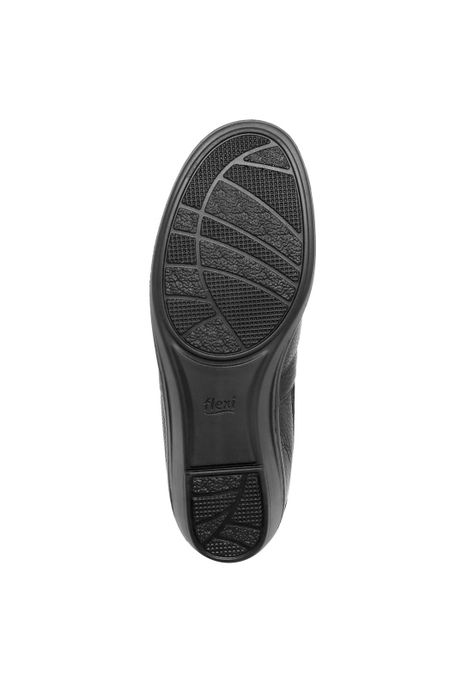 Zapato Mujer Cuero Castaña Negro Flexi-6
