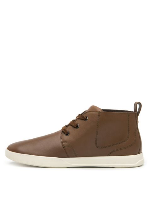 Zapatilla Hombre Creta 412405 Café Flexi-2