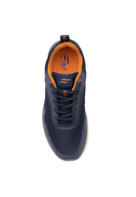 Zapatilla Flexi Hombre Slack Azul-5