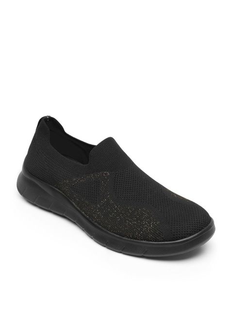Zapatilla Mujer Ashley 125601 Negro Flexi-1